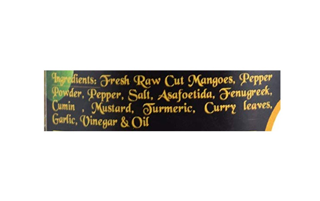 Authentic Granny's Recipes Mango Pepper Pickles    Jar  250 grams